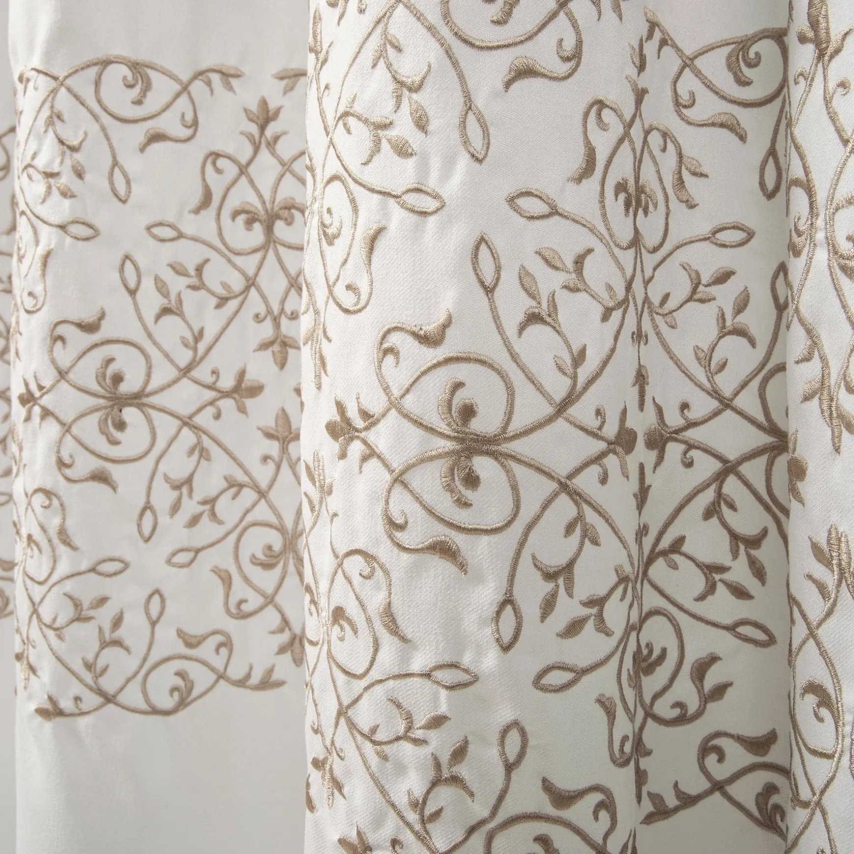 Scroll Medallion Shower Curtain