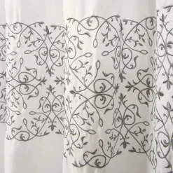 Scroll Medallion Shower Curtain