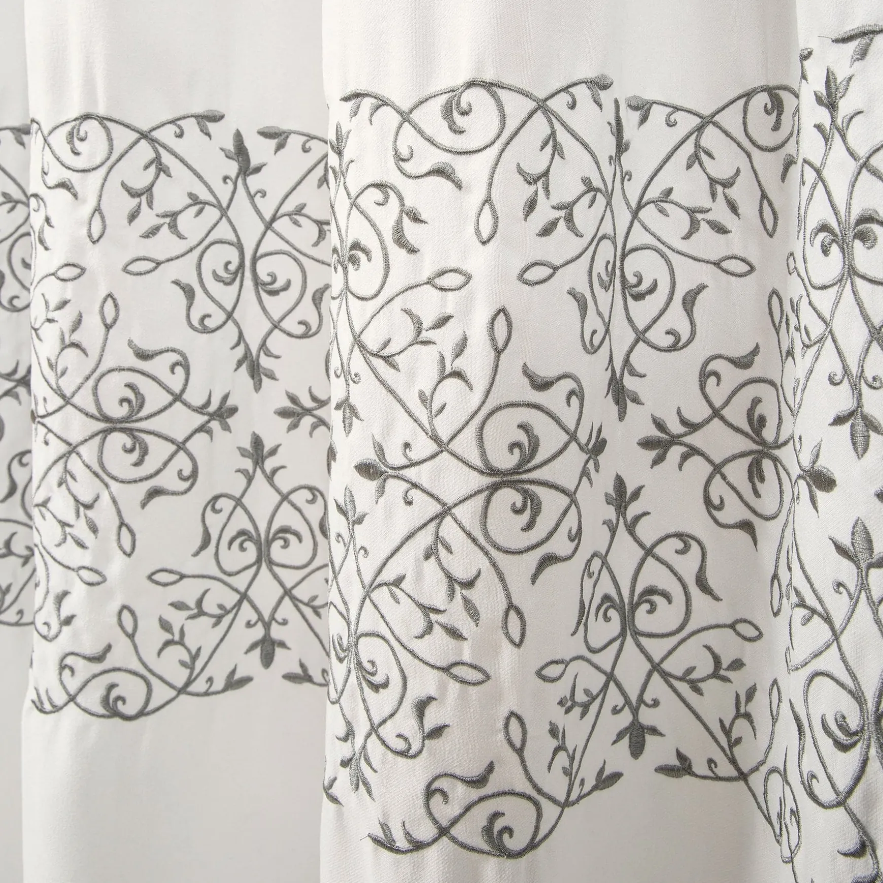 Scroll Medallion Shower Curtain