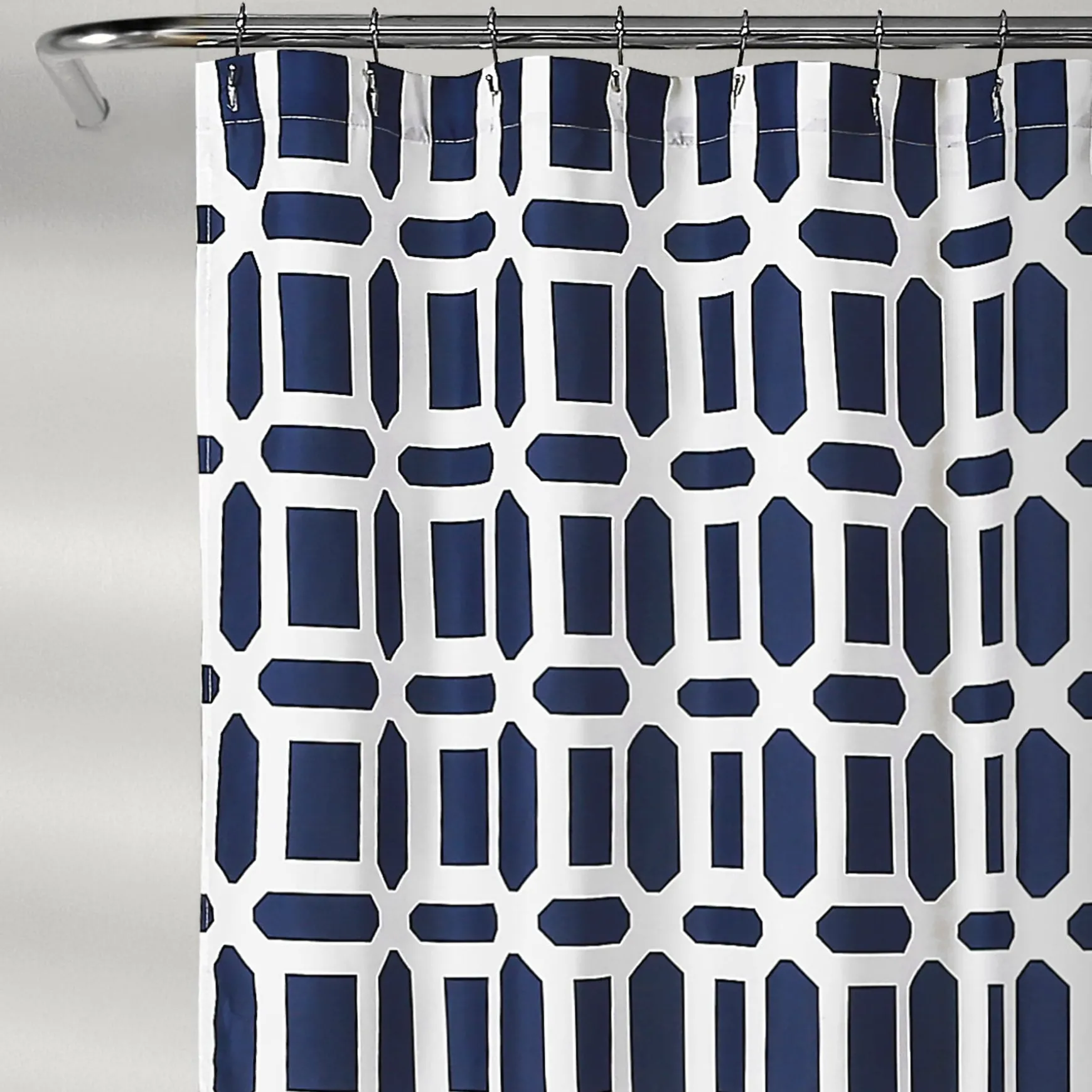 Sequoia Geo Shower Curtain