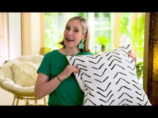 Sheldon Pleat Decorative Pillow