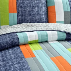 Shelly Stripe Quilt Set