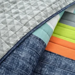 Shelly Stripe Quilt Set