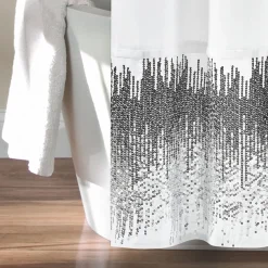 Shimmer Sequins Shower Curtain