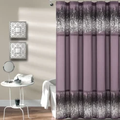 Shimmer Sequins Shower Curtain