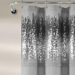 Shimmer Sequins Shower Curtain