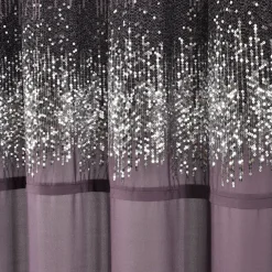 Shimmer Sequins Shower Curtain