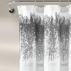 Shimmer Sequins Shower Curtain