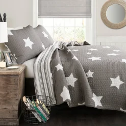 Star 3 Piece Quilt Set