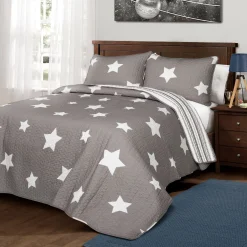 Star 3 Piece Quilt Set