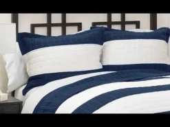 Stripe 3 Piece Quilt Set