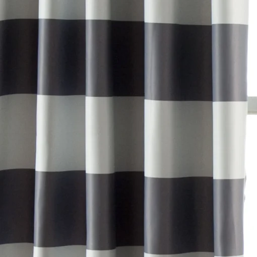 Stripe Blackout Window Curtain Set