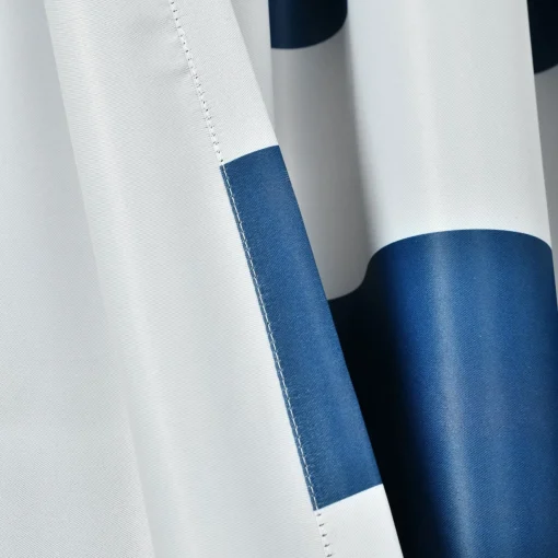 Stripe Blackout Window Curtain Set