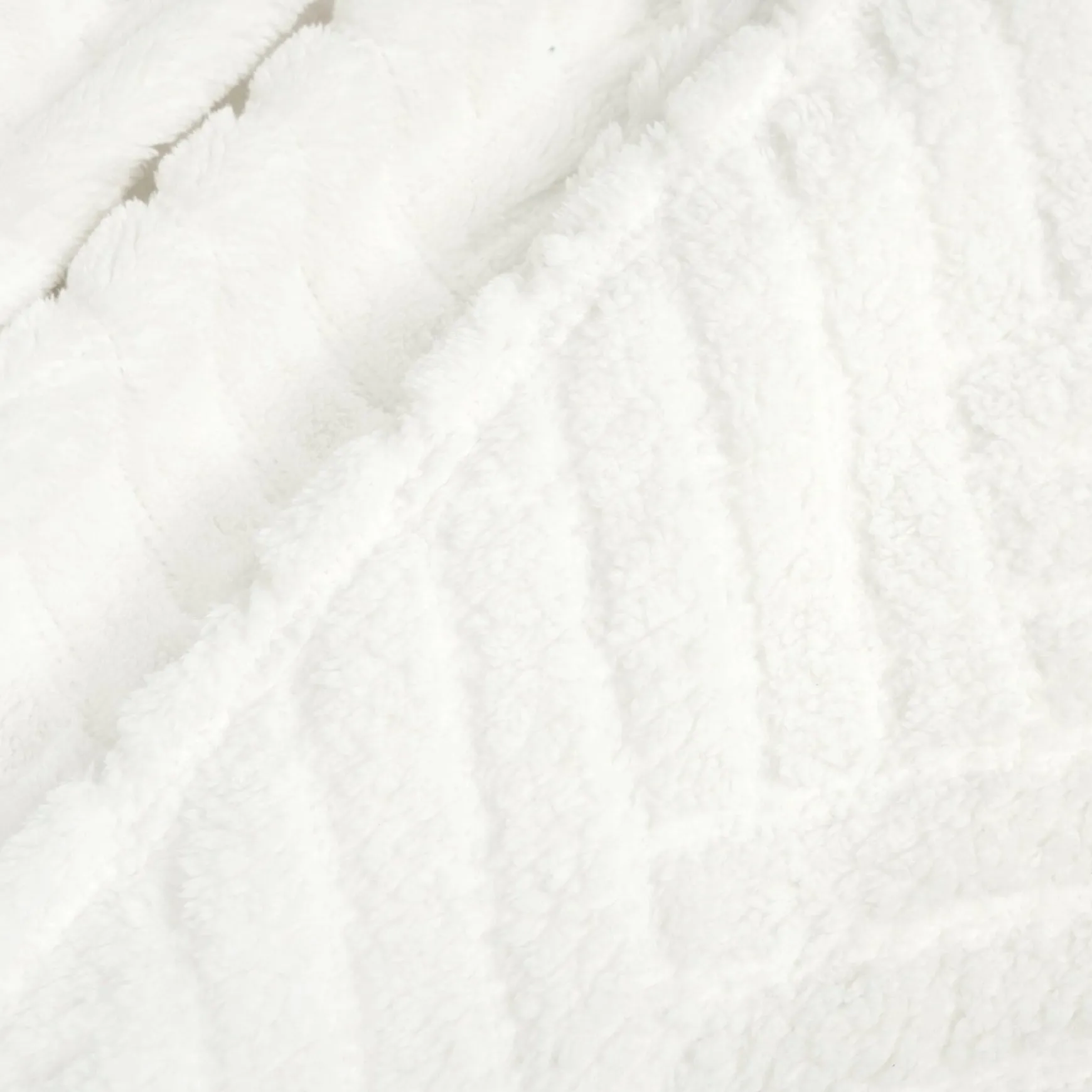 Super Cozy Ultra Soft Sherpa Jacquard Geo Blanket/Bedspread