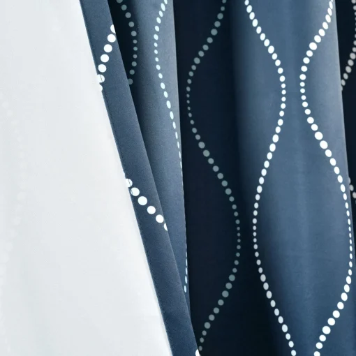 Swirl Light Filtering Window Curtains