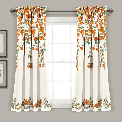 Tanisha Light Filtering Window Curtain Panel Set