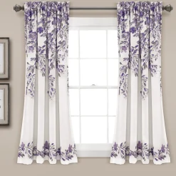 Tanisha Light Filtering Window Curtain Panel Set