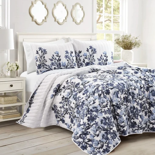 Tanisha Reversible Quilt 3 Piece Set
