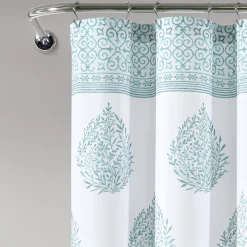 Teardrop Leaf Shower Curtain