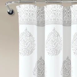 Teardrop Leaf Shower Curtain