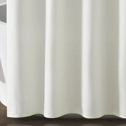 Terra Embroidery Shower Curtain