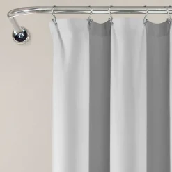 Tulle Skirt Colorblock Shower Curtain