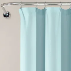 Tulle Skirt Colorblock Shower Curtain