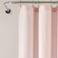 Tulle Skirt Colorblock Shower Curtain