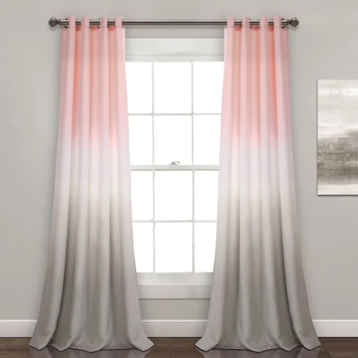 Umbre Fiesta Light Filtering Window Curtain Panel Set