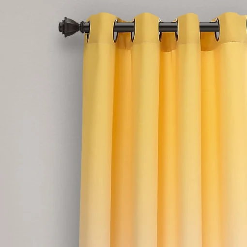 Umbre Fiesta Light Filtering Window Curtain Panel Set