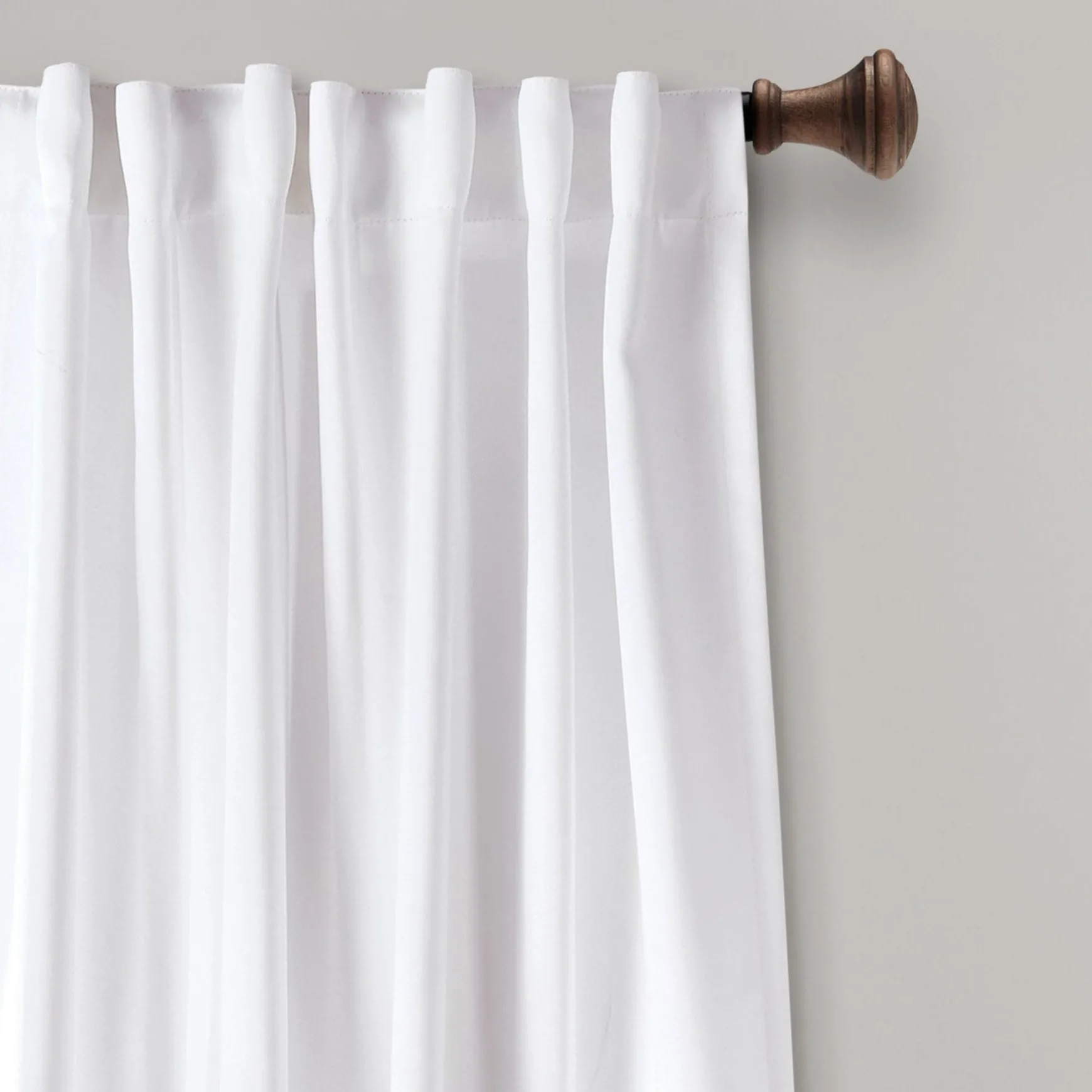 Zuri Flora Light Filtering Window Curtain Panel Set