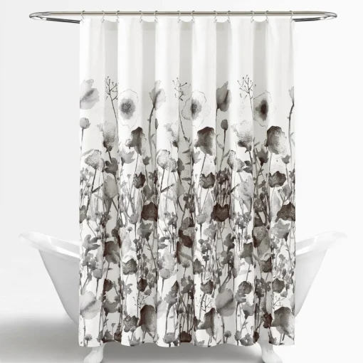Zuri Flora Shower Curtain