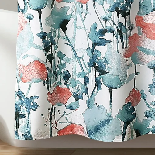 Zuri Flora Shower Curtain