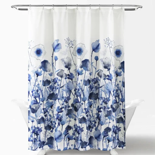 Zuri Flora Shower Curtain